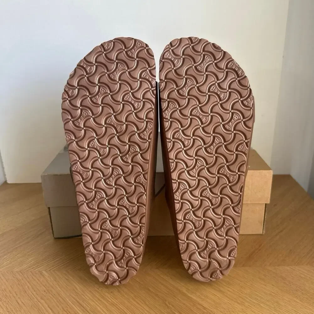 Birkenstock Arizona EVA ‘Metallic Copper’ Men Sandals- SZ 12